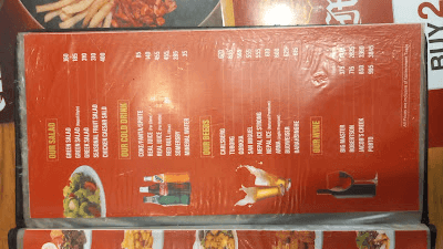 Thakali Bhansa Ghar menu 1