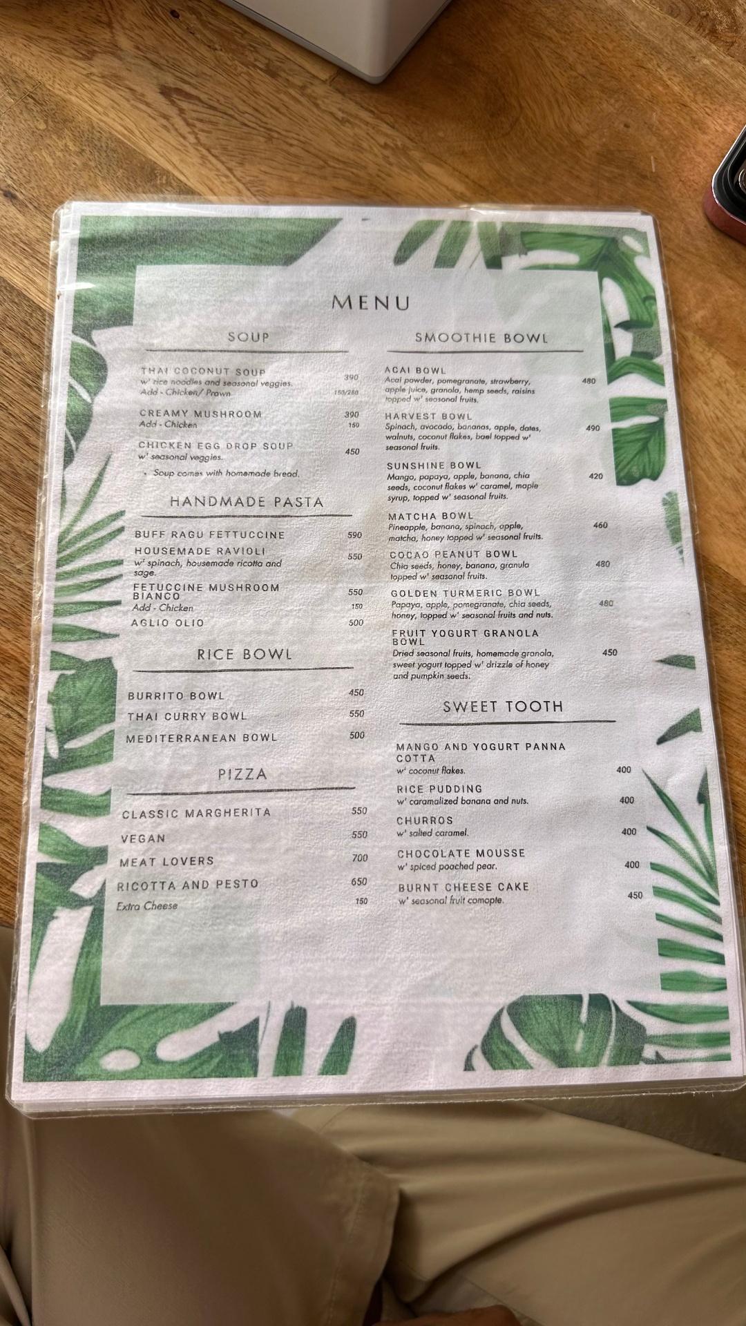 4Stories menu 3