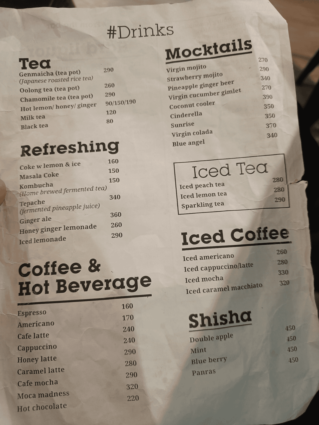 Luma Restaurant menu 3