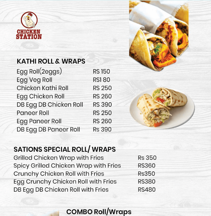 Chicken Station Thamel menu 1