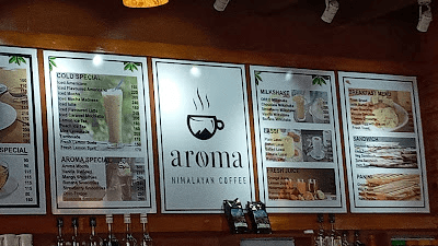 Aroma Himalayan Coffee menu 2