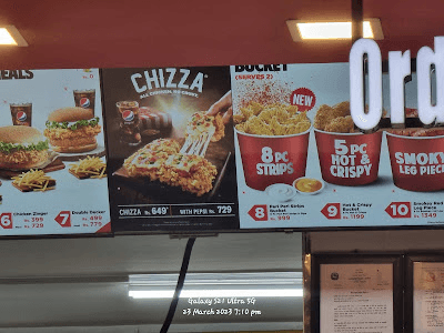 KFC Kathmandu Mall menu 4