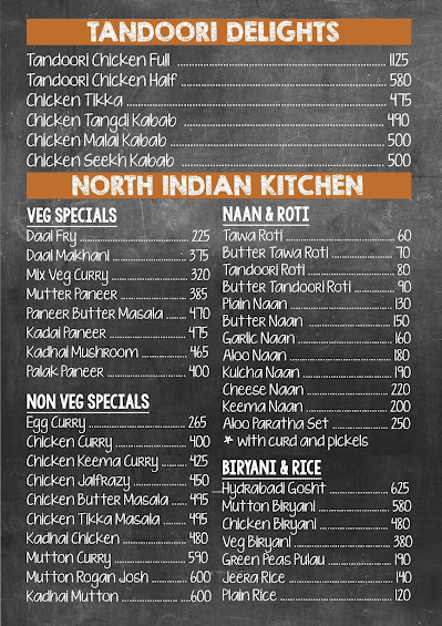 Lasoon Saloon Restaurant& Bar menu 3