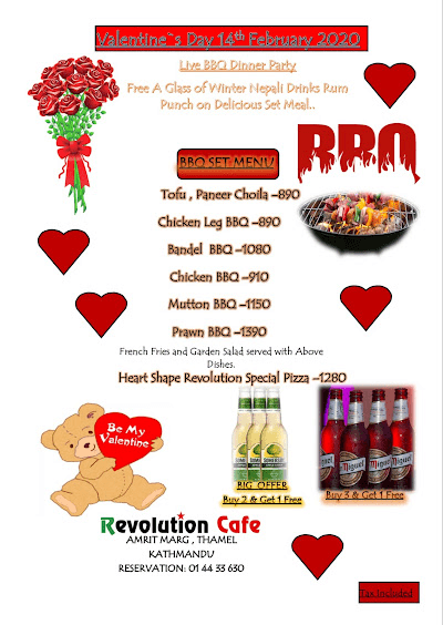 Revolution Cafe menu 1