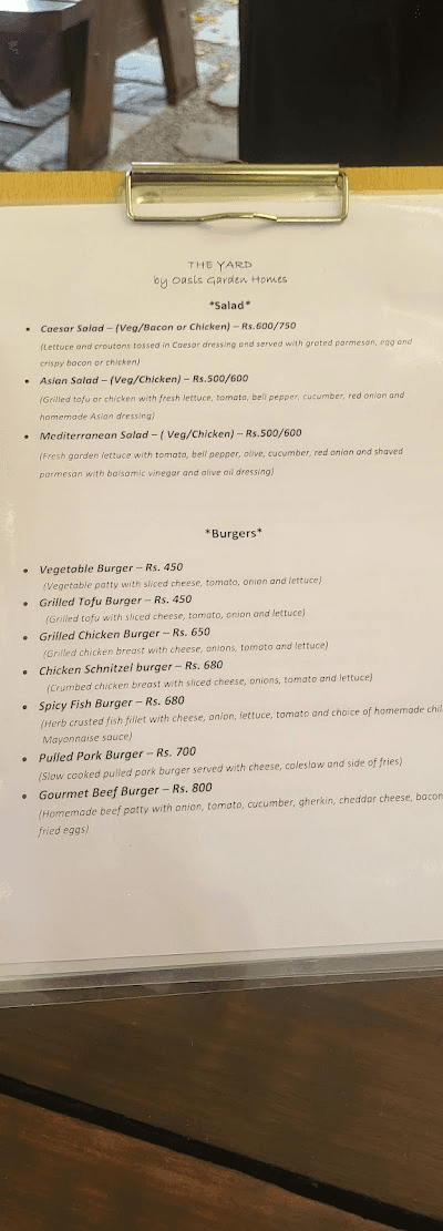 The Yard Restro_menu_2