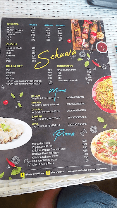Local Sekuwa_menu_10