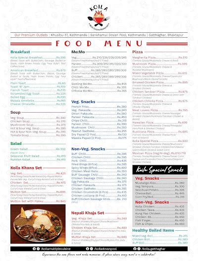 Koila Multi Cuisine Restaurant- Dovan Pool_menu_2