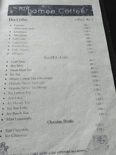 Lamee Coffee - Swoyambhu_menu_9