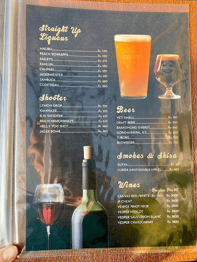 Yog Rooftop Garden Restaurant & Bar_menu_9