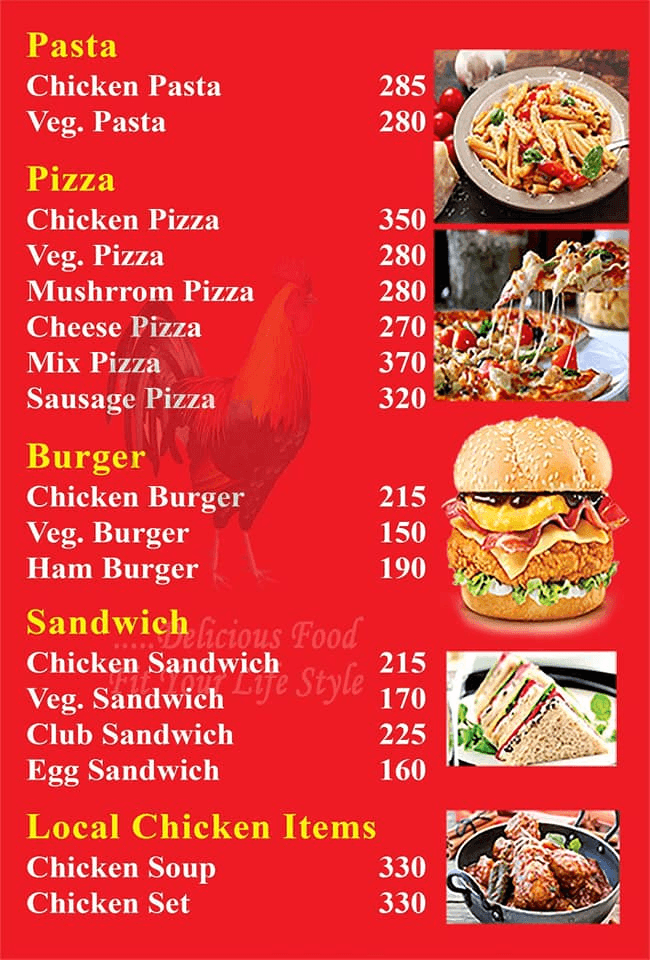 Rato Bhale Fastfood & Tandoori Restaurant menu 4