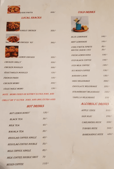 CafeGippum menu 3