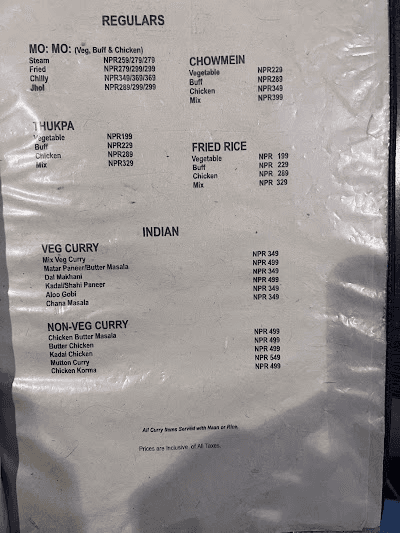 Fresh Farms menu 1
