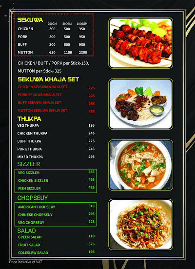 Bhojan Unlimited- The House of Maharaja Thali, Kapan, Kathmandu_menu_9