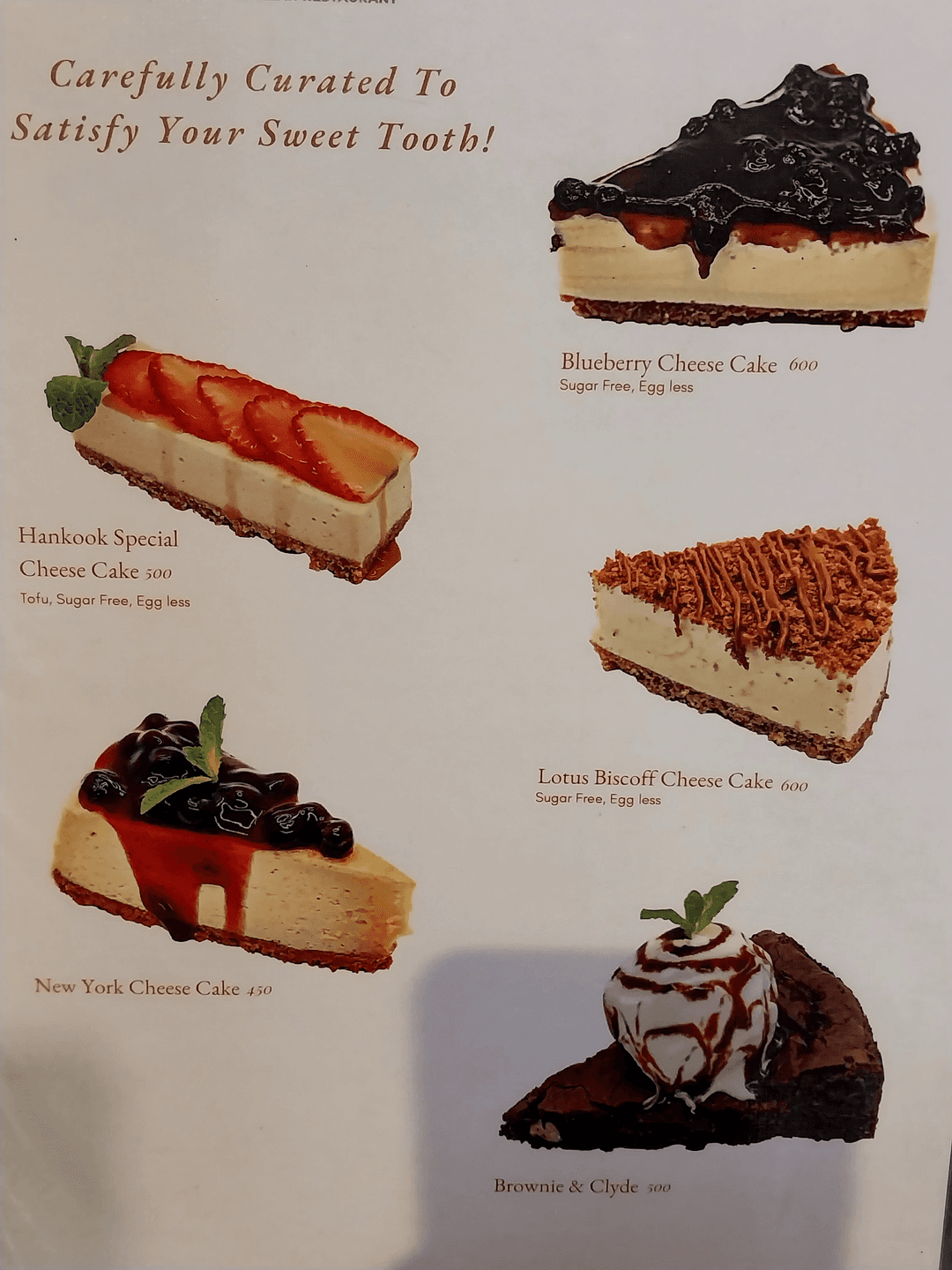 Kathmandu Hankook Sarang Korean Restaurant menu 2