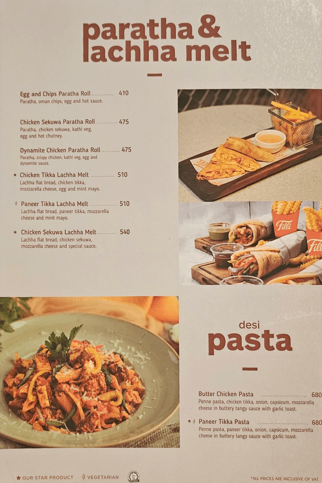 FiLLi Cafe menu 4