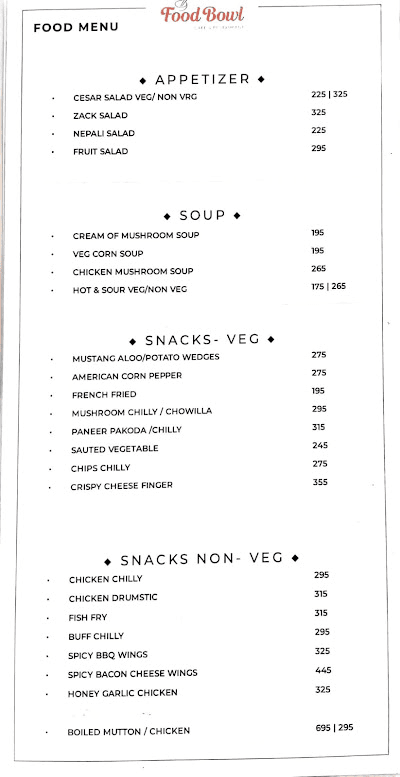 Food Bowl Cafe & Restaurant menu 4