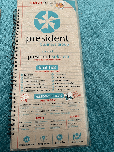 President Sekuwa, Battisputali menu 4
