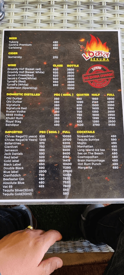Local Sekuwa_menu_11