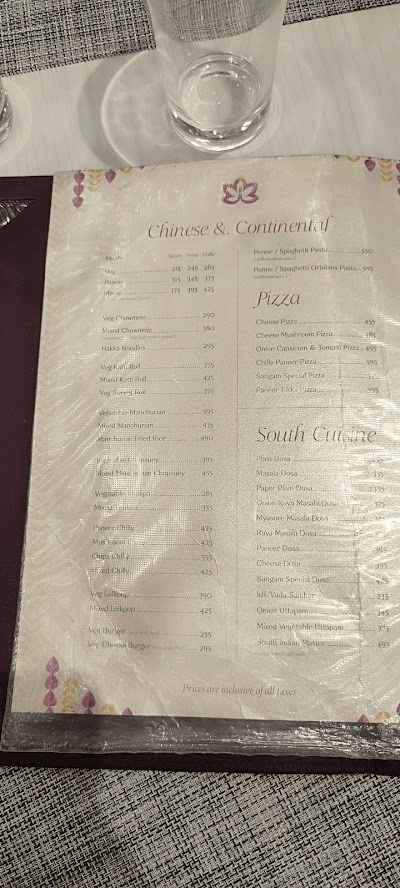 Sangam Sweets menu 3