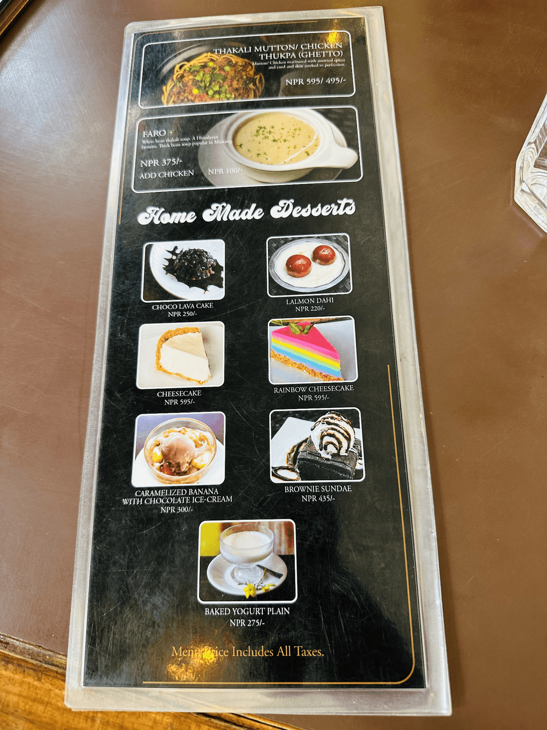 Jimbu Thakali by Capital Grill Jhamsikhel menu 3
