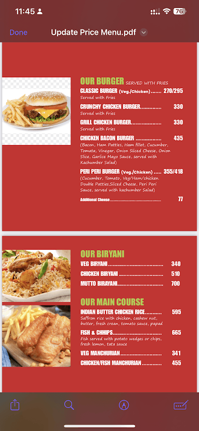 The Burger House & Crunchy Fried Chicken Samakhusi menu 2