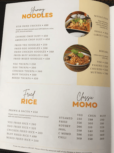RUMI's Bistro menu 2