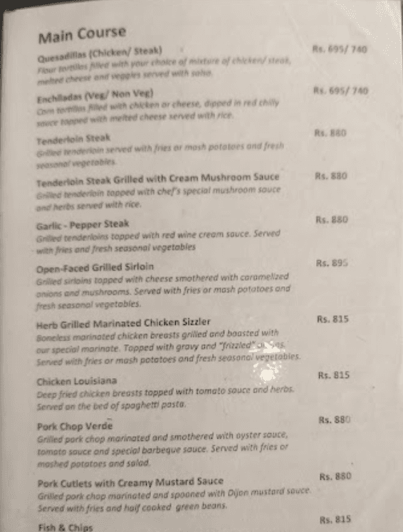 Le Trio Restaurant & Bar menu 3