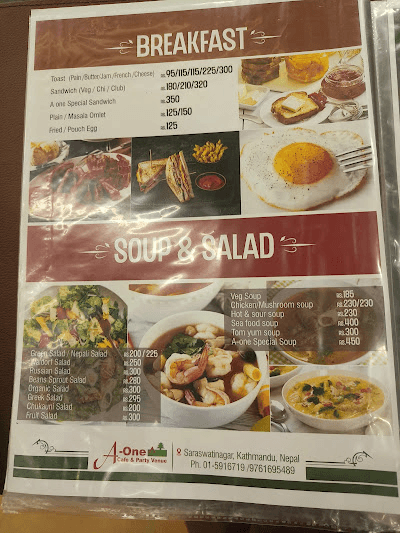 A One Cafe and Party Venue, Saraswatinagar_menu_7