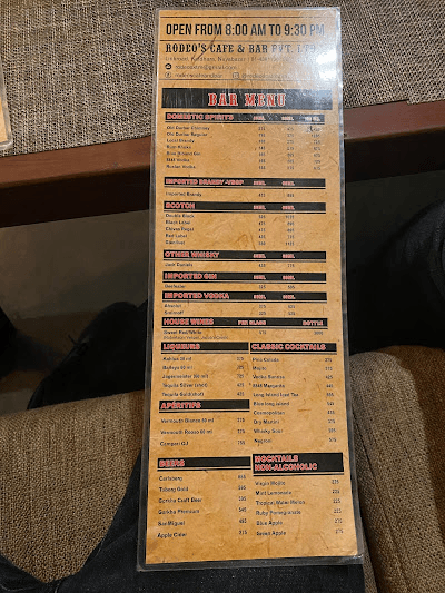 Rodeo's Cafe and Bar_menu_4