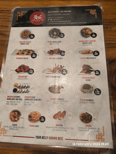 Dragon Express Asian Eatery menu 4