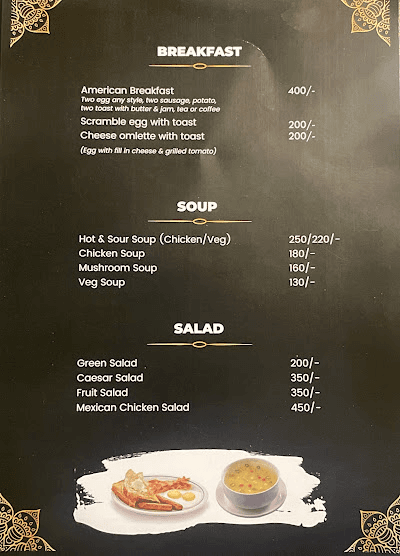 Spot Cafe & Restro menu 1