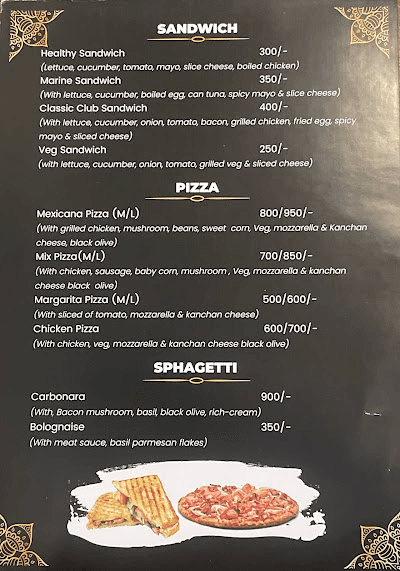 Spot Cafe & Restro menu 2