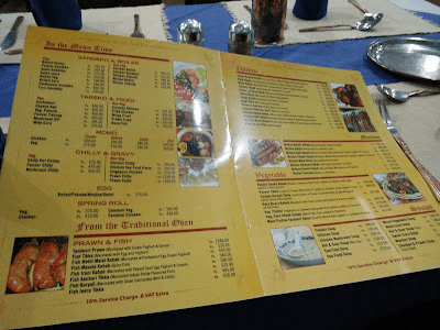 Mela Resturant menu 1