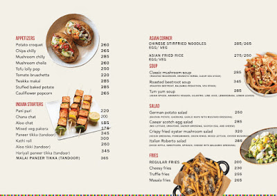 Utpala Cafe menu 1