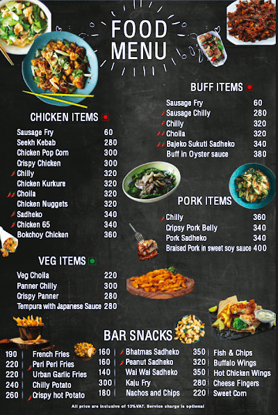 Urban Roof Cafe_menu_1