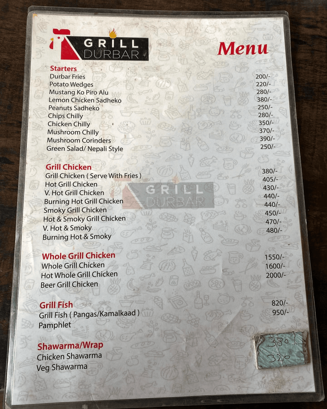 Grill Durbar Jawalakhel menu 3
