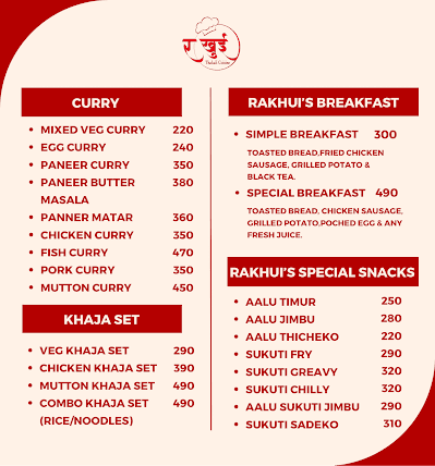 (र खुई )Rakhui Thakali Cuisine_menu_0