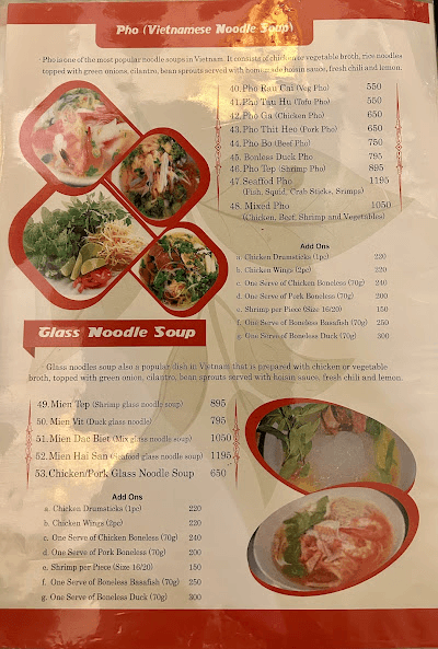 Pho99 Lazimpat menu 4