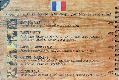 Vino Bistro menu 1