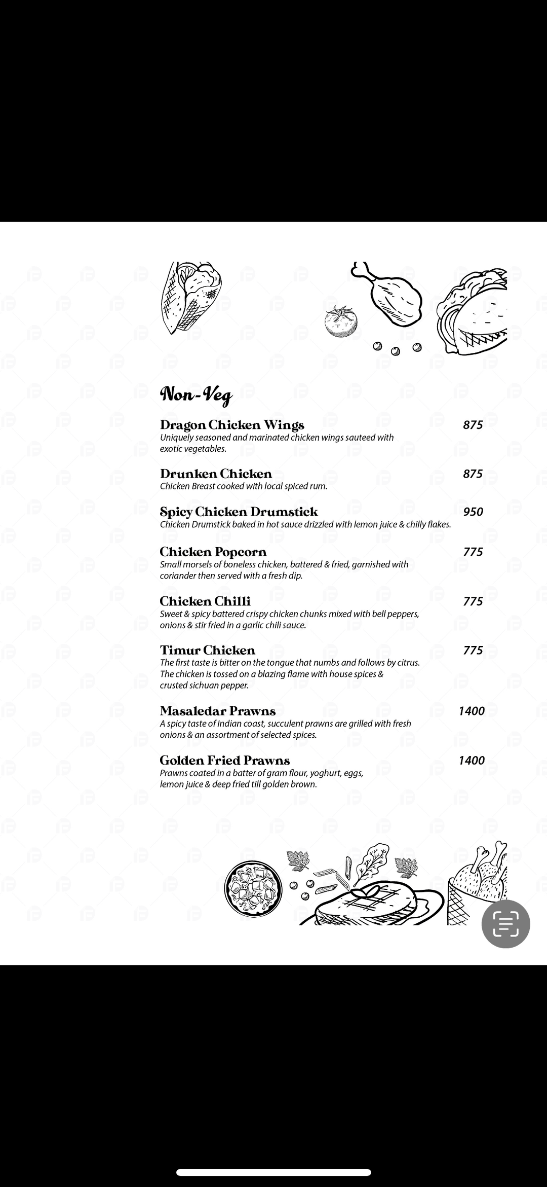 The Address Lounge_menu_3