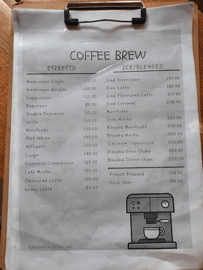 AmPm Cafe and Bar menu 2