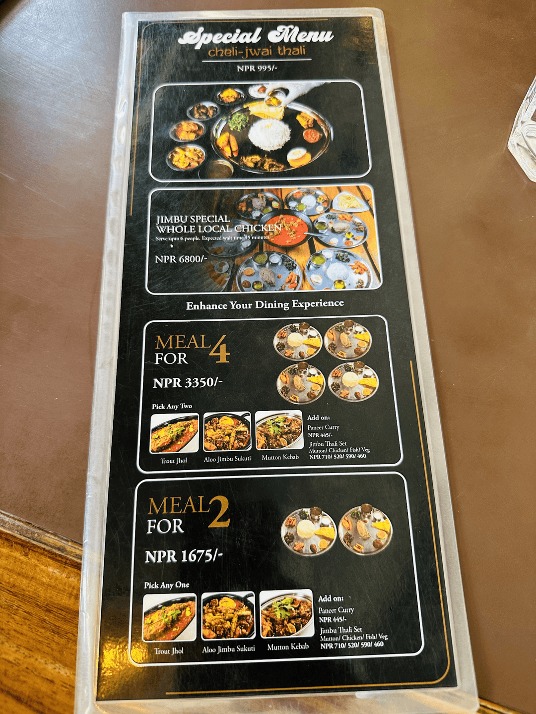 Jimbu Thakali by Capital Grill Jhamsikhel_menu_4