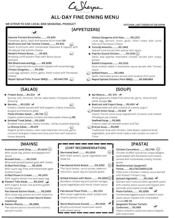 Le Sherpa_menu_2