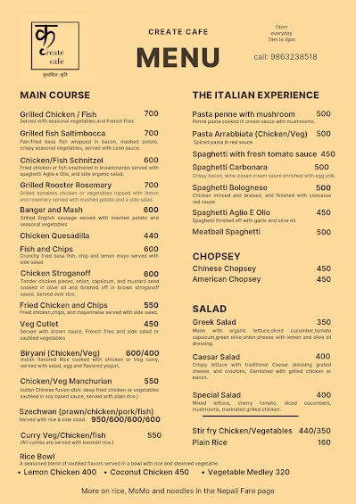 Create Cafe_menu_0