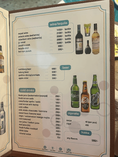 President Sekuwa, Battisputali_menu_7