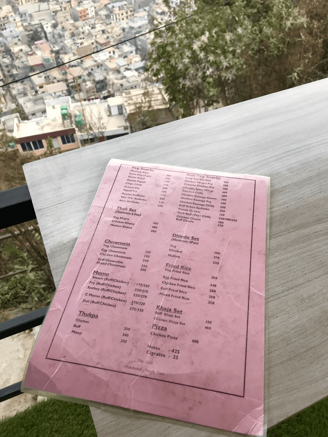 Galli Restaurant menu 1