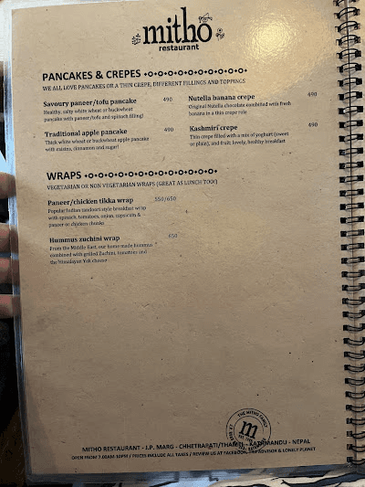 Mitho Cafe Restro_menu_1