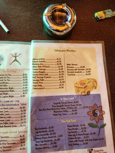 Yetiko Cafe menu 2