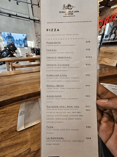 Bikers Cafe (Himalayan Java )- Naxal menu 2