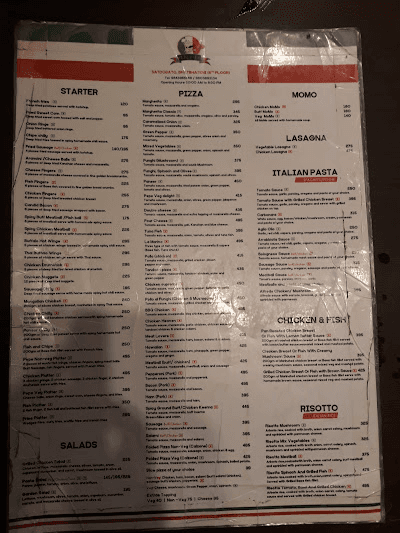 Pepe Pizza Satdobato menu 2